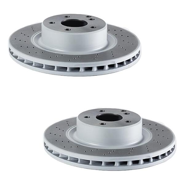 Mercedes Brakes Kit - Brembo Pads and Rotors Front (330mm) (Low-Met) 220421251264 - Brembo 3052278KIT